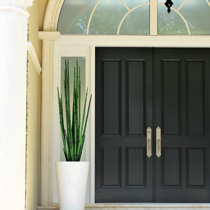 Artificial cobra hierba (160 cm) con belle M maceta