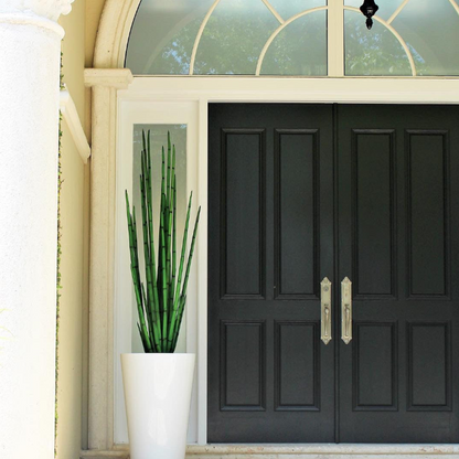 Artificial cobra hierba (160 cm) con belle M maceta