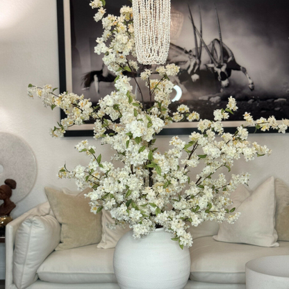 konos jarrón con cerezo Blossoms